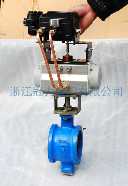 氣動(dòng)V型調(diào)節(jié)球閥在通氣后常開有哪些原因？